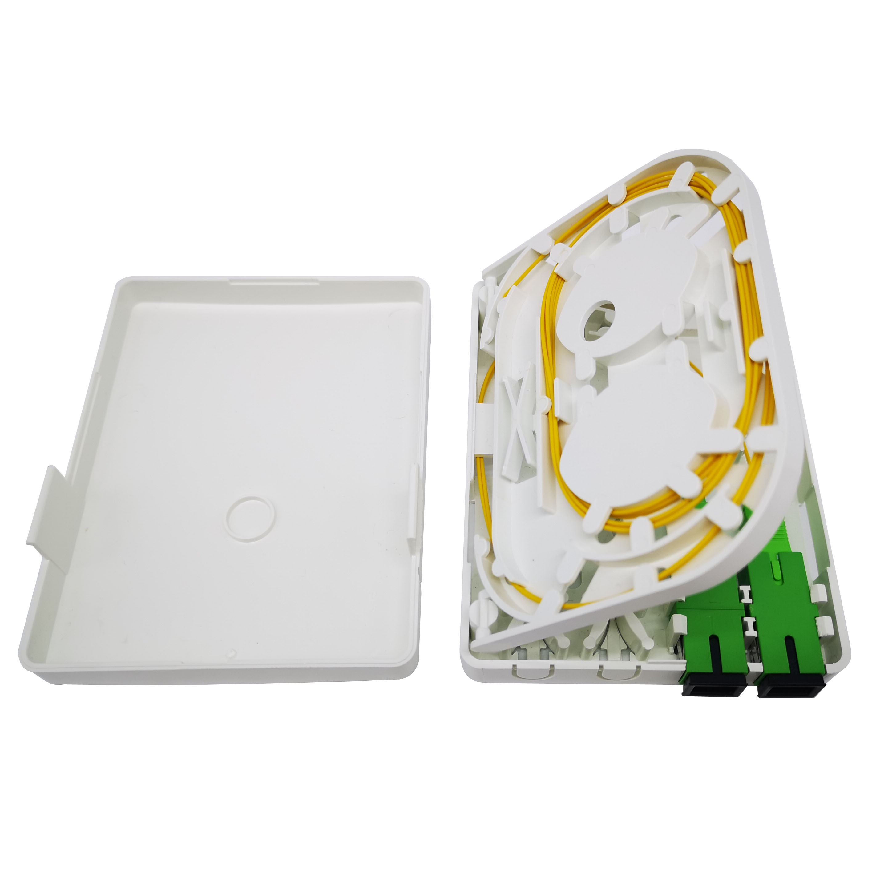 FTB86M fiber optic wall plate outlet  for 2 fibers