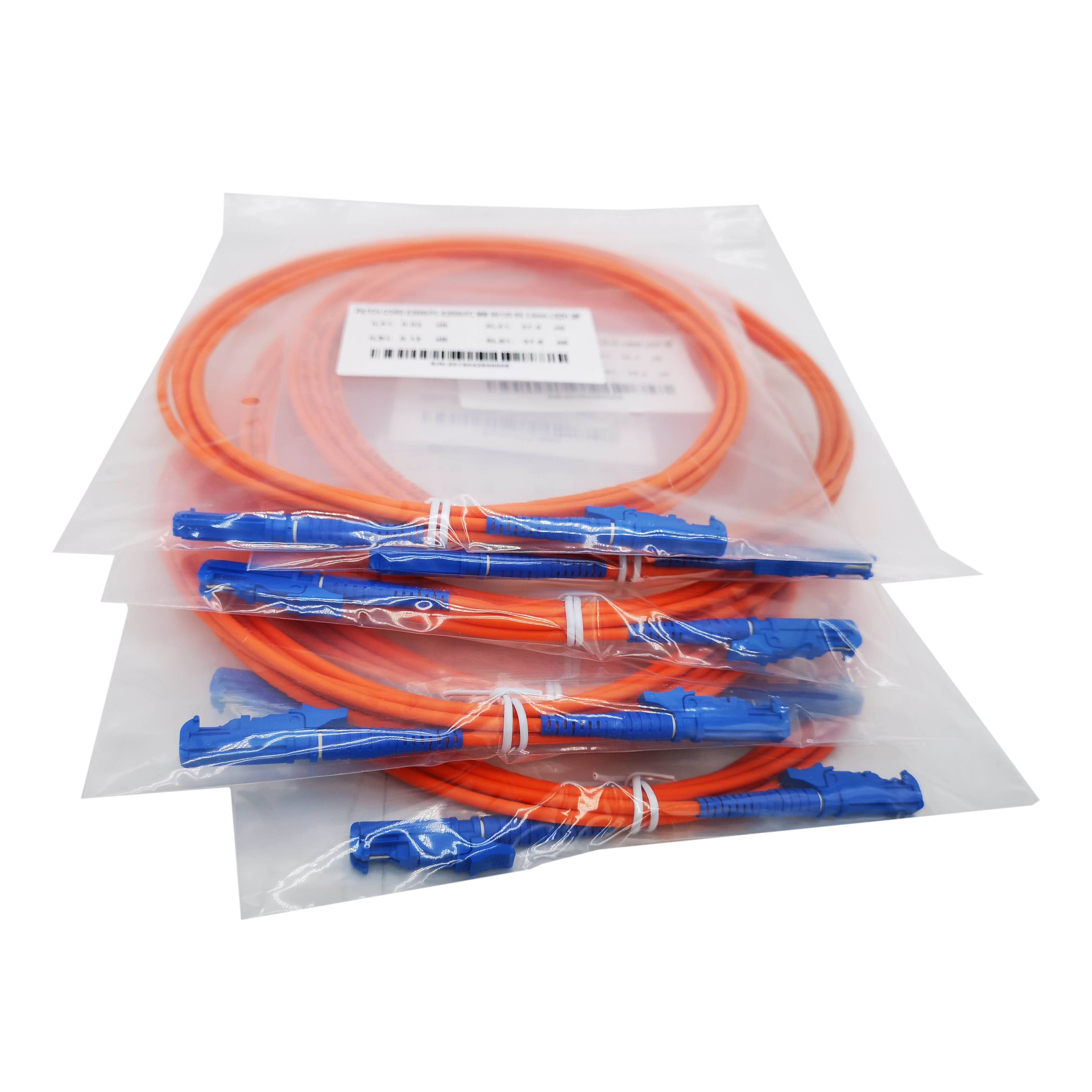 E2000 / APC UPC Fiber Optic Patch Cable 3 Meters / Fiber Optic Jumpers R&M,HUBER + SUHNER