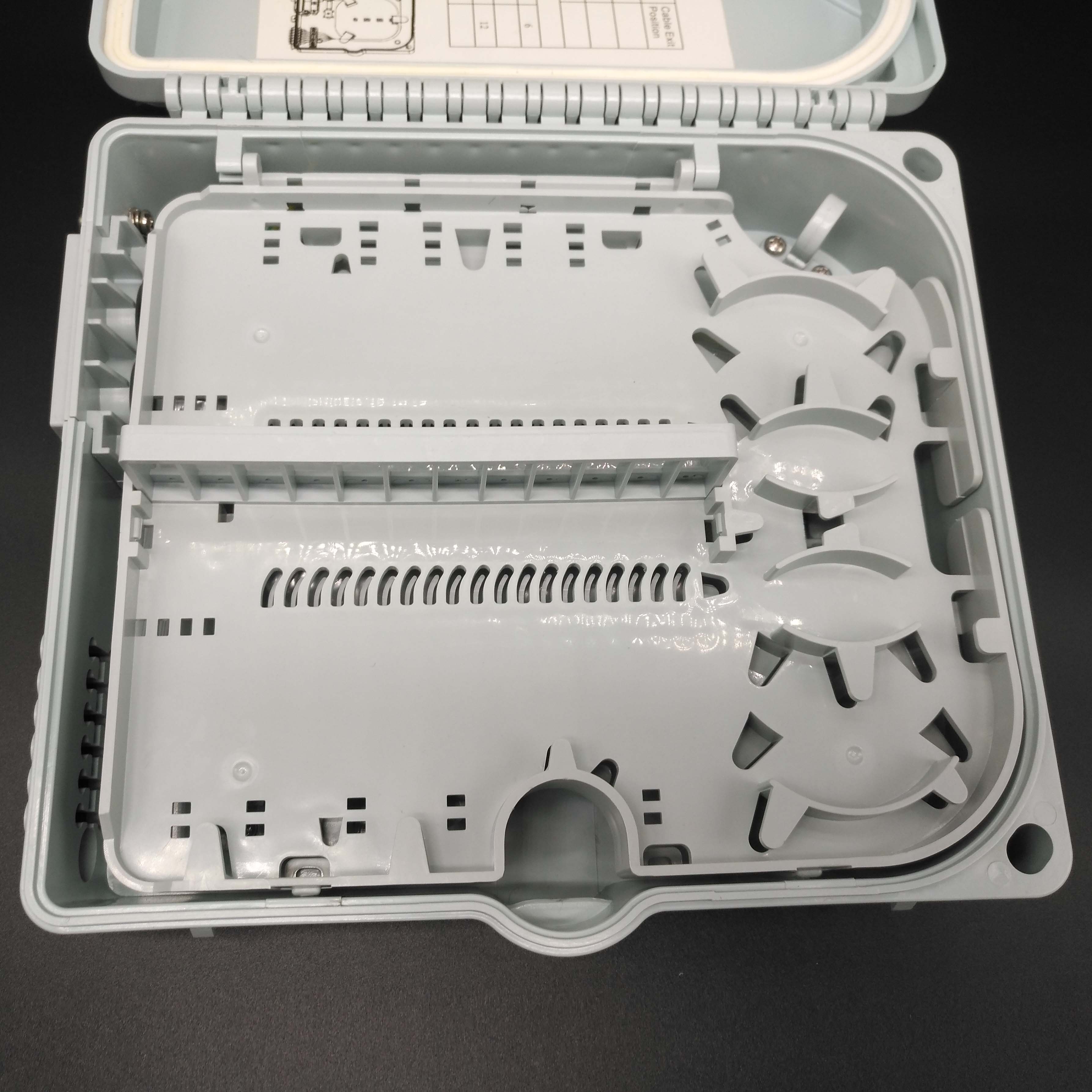 New lock 12 Ports access terminal box for FTTH network