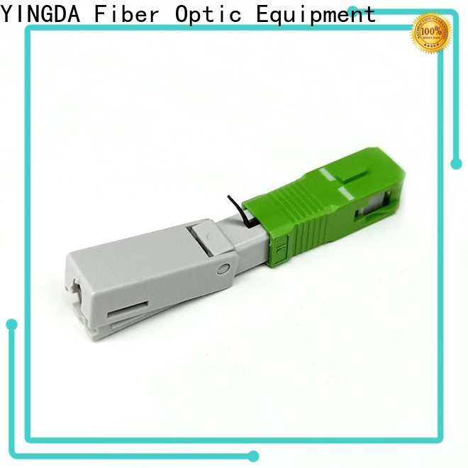 YINGDA sc lc connector for business for simple and fast field termination of single fibers